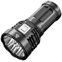 Multi Functional Eight Core LED Outdoor Strong Light USB Charging Ultra Bright Mini Long-Range Flashlight 692502