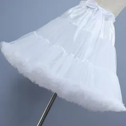 Skirts Women High Waist Petticoat Princess Elegant Women's Tulle Skirt With Soft Lining Bowknot Detail For Performance Daily