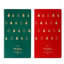 Christmas Tree Leather Notebook Journal Agenda Planner Notepad Stationery Office School Supplies