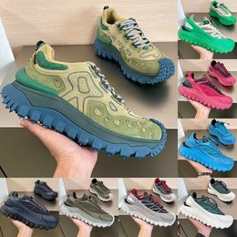 Scarpe sportive da donna Trailgrip Grain unisex firmate Salehe Bembury serie Genius tomaia in nylon ricamato Intersuola in EVA Suola Vibram MEGAGRIP spessa 4,5 cm Sneaker per il giorno