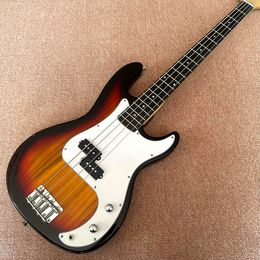 Factory Customized Sunset Color 4-string Electric Bass, P Bass Electric Guitar