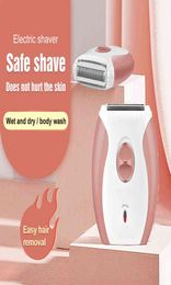 Mini Electric Epilator Women Hair Shaver Razor Electric Rechargeable Lady Shaving Trimmer Hair Removal Machine Women039s swimsu3834636