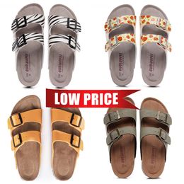 Men's and Women's Summer Buckle Adjustable Flat Heel Sandals Pinke Designer High Quality Fashion Slippers Printed Waterproof Beach Fashion Sports Slippers GAI