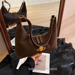 Factory Stores Are 95% Off Autumn and Winter Niche Frosted Underarm Bag for Womens 2024 New High-end Feel Stick Fashionable Shoulder