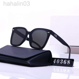 Desginer celiene sunglasses celins Overseas New Sunglasses for Men and Women Box Racing Street Photography Sunglasses Classic Travel Fashion Glasses P40368