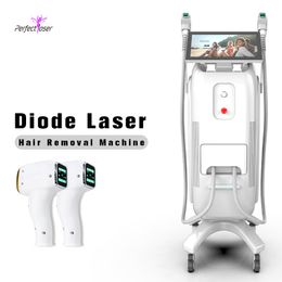 Professional Permanent Hair Removal Machine Diode Laser Skin Rejuvenation Beauty Equipment Acne Treatment Painless Hair Reduction Device 4 Wavelengths