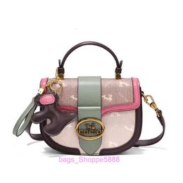 Factory Wholesale Cocios New Contrast Handheld Half Round Saddle Bag Unique Product Crossbody Bill of Lading Shoulder Fashionable and Trendy Women