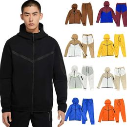 2024 Thick Designers Tech Fleeces Pants Mens Hoodies Jackets Winter Fiess Training Sports Space Cotton Trousers Hoodys Joggers Jacket Techfleeces fashio556