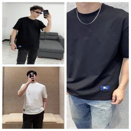 Designer Men's tshirt Short sleeved T-shirt for Couples Same Simple and Versatile Asian Size XS-L