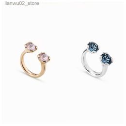 Wedding Rings YS 2023 New UNODE50 Hot selling High Quality Exquisite Gemstone Ring European and American Womens Romantic Jewellery Gifts Q240316