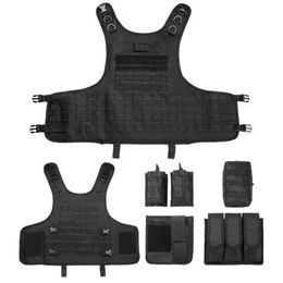 Game Protective Vest Hunting Colourful Ball Military Armoured Vests Tactical Mounted In Car Outside Airsoft Live CS 240315