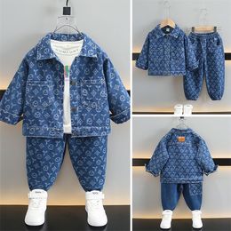 Luxury Girls' Clothing Designer Boys' Tracksuit Classic Brand Clothing Children's Casual Clothing High Quality suit Fashion suit A1