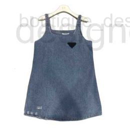 Basic & Casual Dresses Designer designer blue jean dress inverted triangle luxury for well known women's clothing wholesale R2PX 65DD