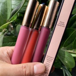 Brand Liquid Matte Lip gloss Lip Colour Transfer Proof 9 Colour Lipstick 6.5ml Rouge a levres Liquide Mat 25 208 Makeup Cosmetics TOP Quality