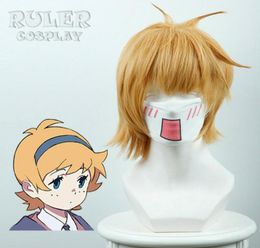 Short Anime Little Witch Academia Lotte Jansson Cosplay Wig068832632953998