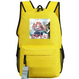 Yuki backpack Le Saint Maid day pack Music Comic school bag Cartoon Print rucksack Sport schoolbag Outdoor daypack