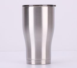 30ounce stainless Vacuum cup DHL send water Bottle sealed Sliding covers insulation Tumblers heat preservation Cup protable sport 2042919