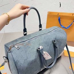 Top 5A Luxurys Denim Bags Designer Travel Bag Handbags Tote bag Womans And Mans New Fashion Texture Multifunctional Portable Large Capacity Shopping bags