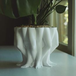 3D Printed PolyLeg Planter Multi Legs Planter Unique Home Decor Abstract Plant Pot Indoor Planter Succulent Planter 240311