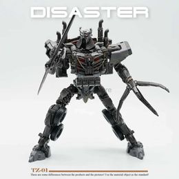 Transformation toys Robots Toys transforming figurines movie version become seven natural disasters Tz-01 version Ss101 collects Christmas gift for boy 2400315