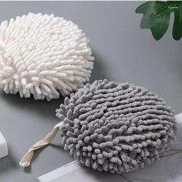 Towel Cute Japanese Style Pendable Chenille Hand Towels Quick Dry Rub Handball Kitchen Thickened Absorbent Rags Bathroom Accessories