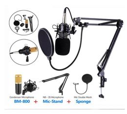 BM 800 V8X PRO Professional o Microphone V8 Sound Card Set BM800 Mic Studio Condenser for Karaoke Podcast Recording Live Strea7510060