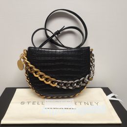 stella mccartney falabella chain bag woman metallic women Handbag high quality leather Shoulder Bags Wallet purse shaped bag