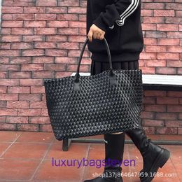 High Quality Original Bottgss Ventss Cabat tote bags online store New Genuine Leather Weaving Large Capacity Mother and Child Tote Bag With Real Logo RF91
