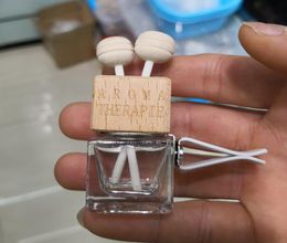 Empty Glass Car Air Freshener Perfume Bottles Fragrance Diffuser Bottle With Vent Clip And Sticks For 6476282