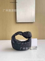 Counter Quality Bottegs Venets Jodie Bags Designer Woven Womens Mini Knot Sheepskin Leisure Cloud Dumplings Hobo Underarm Handheld with Original 1:1 Logo