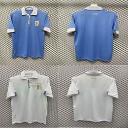 2024 Uruguay t shirt Soccer Jerseys anniversary special L.SUAREZ E.CAVANI N.DE LA CRUZ in-house Shirt G.DE ARRASCAETA F.VALVERDE R.ARAUJO R.BENTANCUR Football Uniform