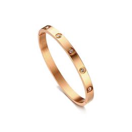 Designer Gold bracelet for women Luxury Jewelrys Carer Original Trendy LOVE Diamond V-gold 18k silver bracelet Open Style Wedding Jewellery for gift with box 6818