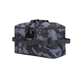 Outdoor Camping Gas Tank Storage Bag Large Capacity Ground Nail Tool Bag Gas Canister Picnic Cookware Utensils Kit Organiser a43