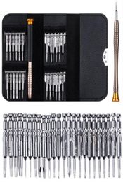 25 one portable screwdriver set Repair Tools Mobile phone disassemble tool repair package computer phone repair tools4277606