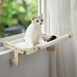 Mats Cat House Window Perch Winter Mat Easy Washable Fabric Hammock Hanging Bed for Pet Seat Nest Bearing Cushion Shelf Sleep Seat