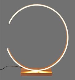 Led Table Lamps Simple and Modern Design TableLamp Desk Night Lights for Study University Dormitory Coffee Shop Bedside Reading L8746163