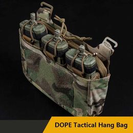 Coletes táticos Equipamento de ajuste de túmulo molle Combinação multifuncional Split Use Bolsa de camuflagem tática 240315