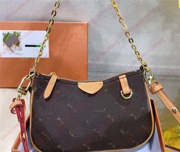Women Easy Pouch chain bag designers handbag tote Luxury Shoulder crossbody bags Clutch wallet Hobo purses Satchels ladies quality leather messenger sachet dhgate