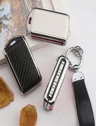 Car Key Case Protection For XC40 XC60 S90 XC90 V90 2017 2018 T5T6 T8 2015 2016 Car Key Holder Keyring Keychain Ring1491522