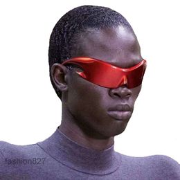 2023 moda equitação futurista fluxo punk óculos de sol homens mulheres uma peça oversized hip hop y2k3apa