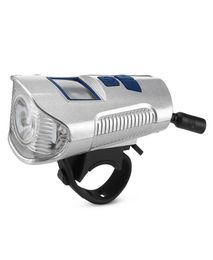 Bicycle Front Light LED USB Rechargeable Bike Torch with Computer Electric Horn7500580