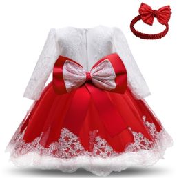 Girls Birthday Dress For Baby Christmas Baby Girl Baptism Dresses 1 2 Years Old Baby Birthday Party Vestido Toddler Outfits2953034