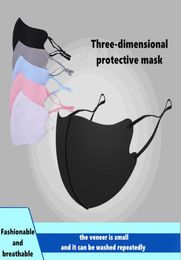 1pcs Black Mouth Mask face shield Masque Face Mask Cloth For Women Men Duct Masks mascarillas Drop Halloween Cosplay6549449