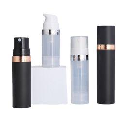 5ml 10ml 15ml 20ml Empty Airless Pump Bottles Mini Lotion Vacuum Cosmetic Containers Make up Travel Emulsion Bottle