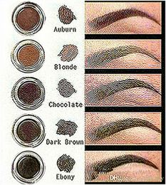 Anastasia beverly hills dipbrow Pomade Medium Brown Waterproof Makeup Eyebrow 4g Blonde/Chocolabrow 4g Blonde Chocolate Dark Brown Ebon A732