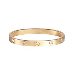 Designer Gold bracelet for women Luxury Jewelrys Carer Original Trendy LOVE Diamond V-gold 18k silver bracelet Open Style Wedding Jewellery for gift with box 9E4J