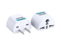 AU UK Euro EU To US USA AC Power Plug Converter Travel Charger Adapter Convertor New 1000pcslot2421488