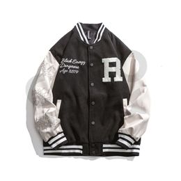 Roupas masculinas 2022 streetwear blusão jaqueta de beisebol casual hip hop faculdade unisex letterman fino ajuste jaquetas do time do colégio 72 s