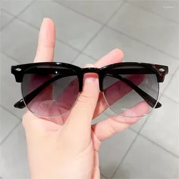 Sunglasses INS Fashion Children Kids Stylish Goggles Baby Student Shades Eyeglasses Party Eyewear Square UV400 Sun Glasses