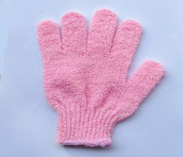 50pcs Bath Brushes Shower Glove For Peeling Exfoliating Mitt Glove Five Fingers Scrubber Spong5938875